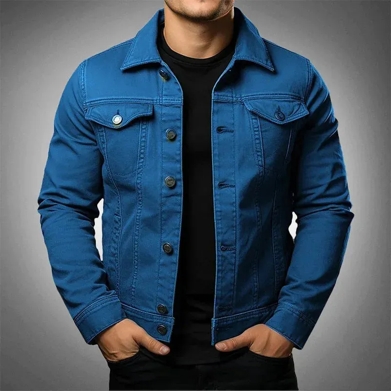 Jaqueta Jeans Masculina Casual BD