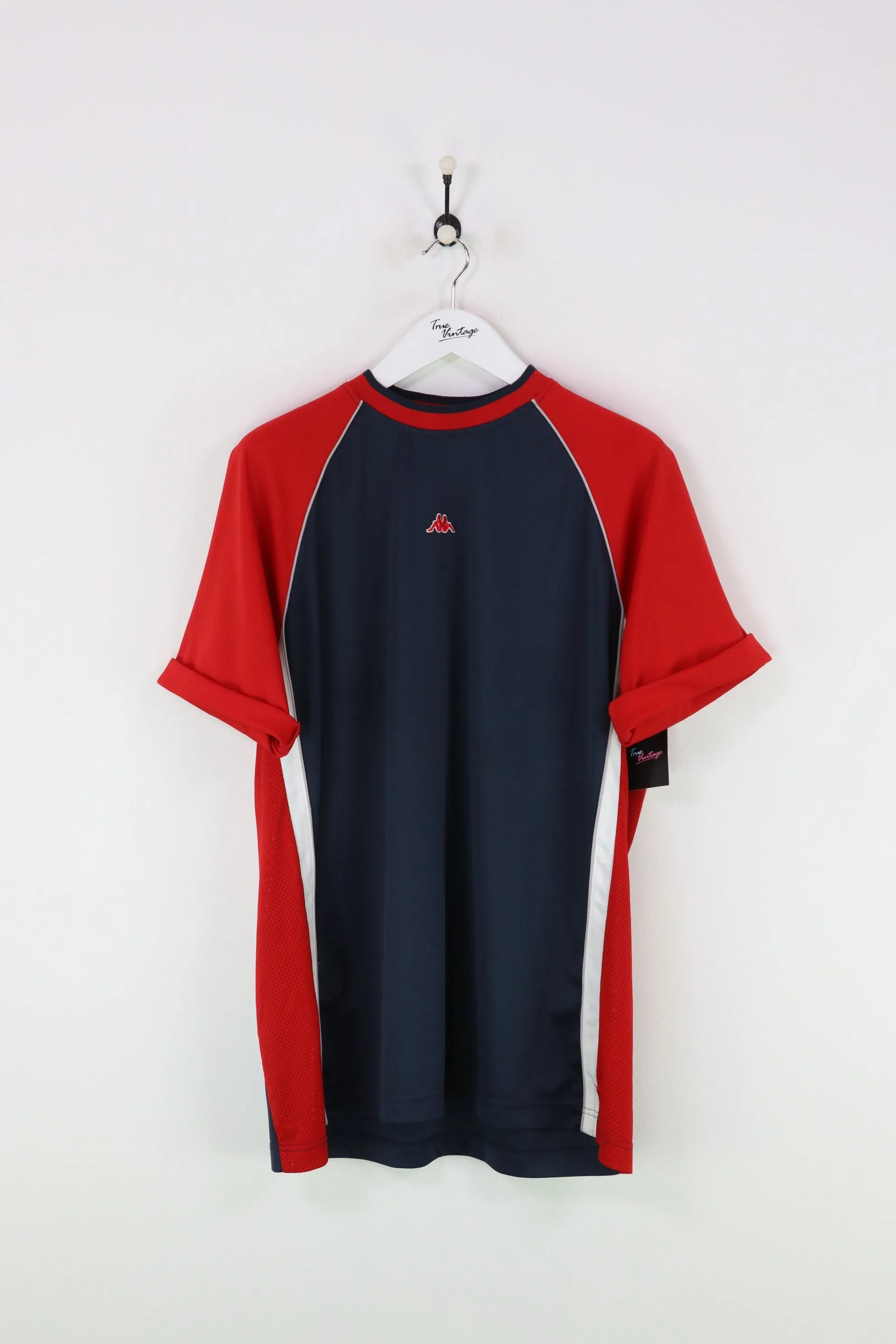 Kappa Sports T-shirt Navy/Red XXL