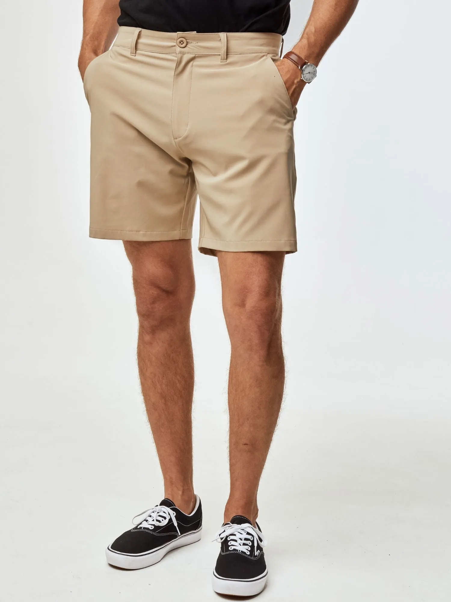 Khaki Everyday Shorts 2.0