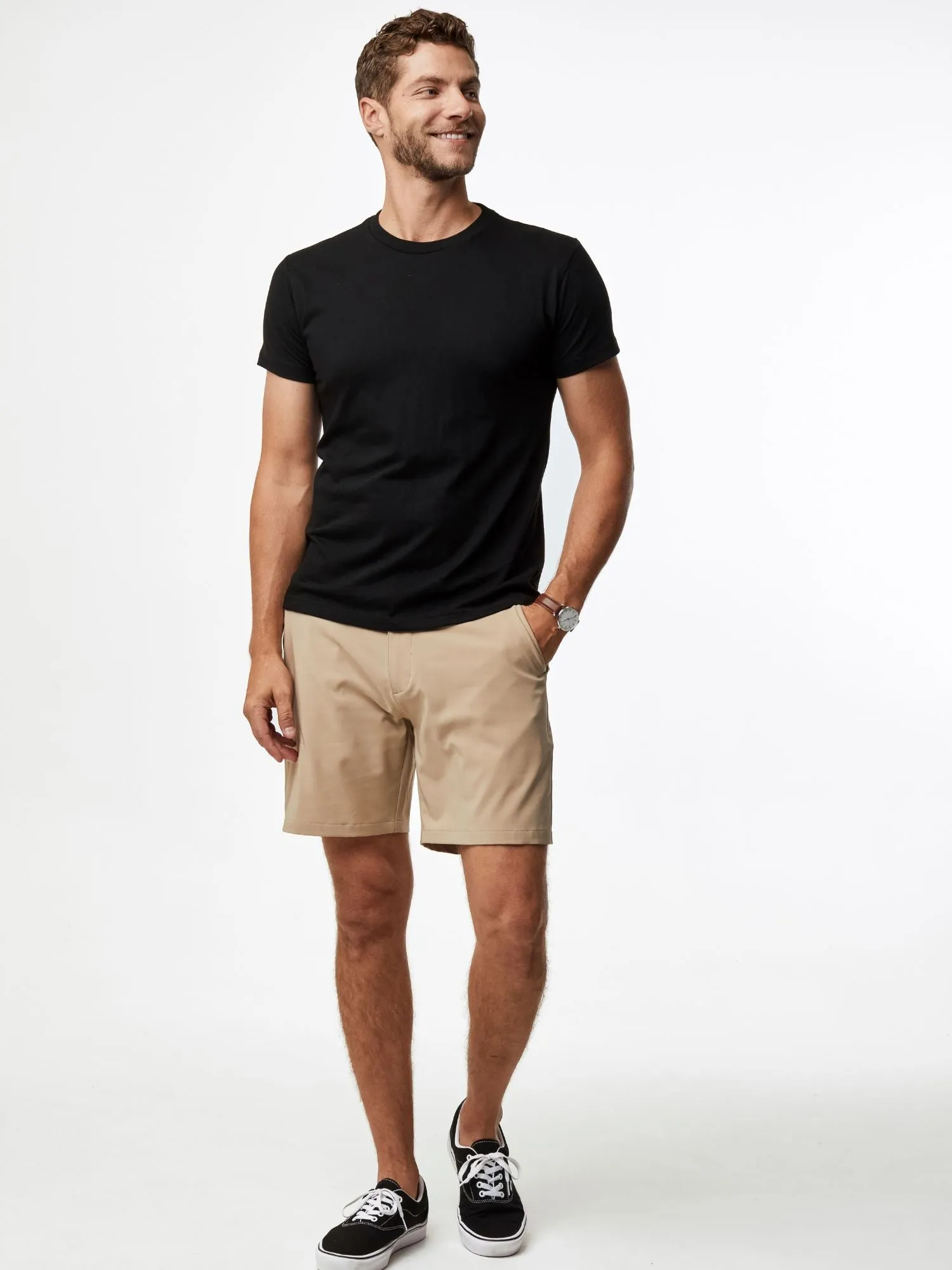 Khaki Everyday Shorts 2.0