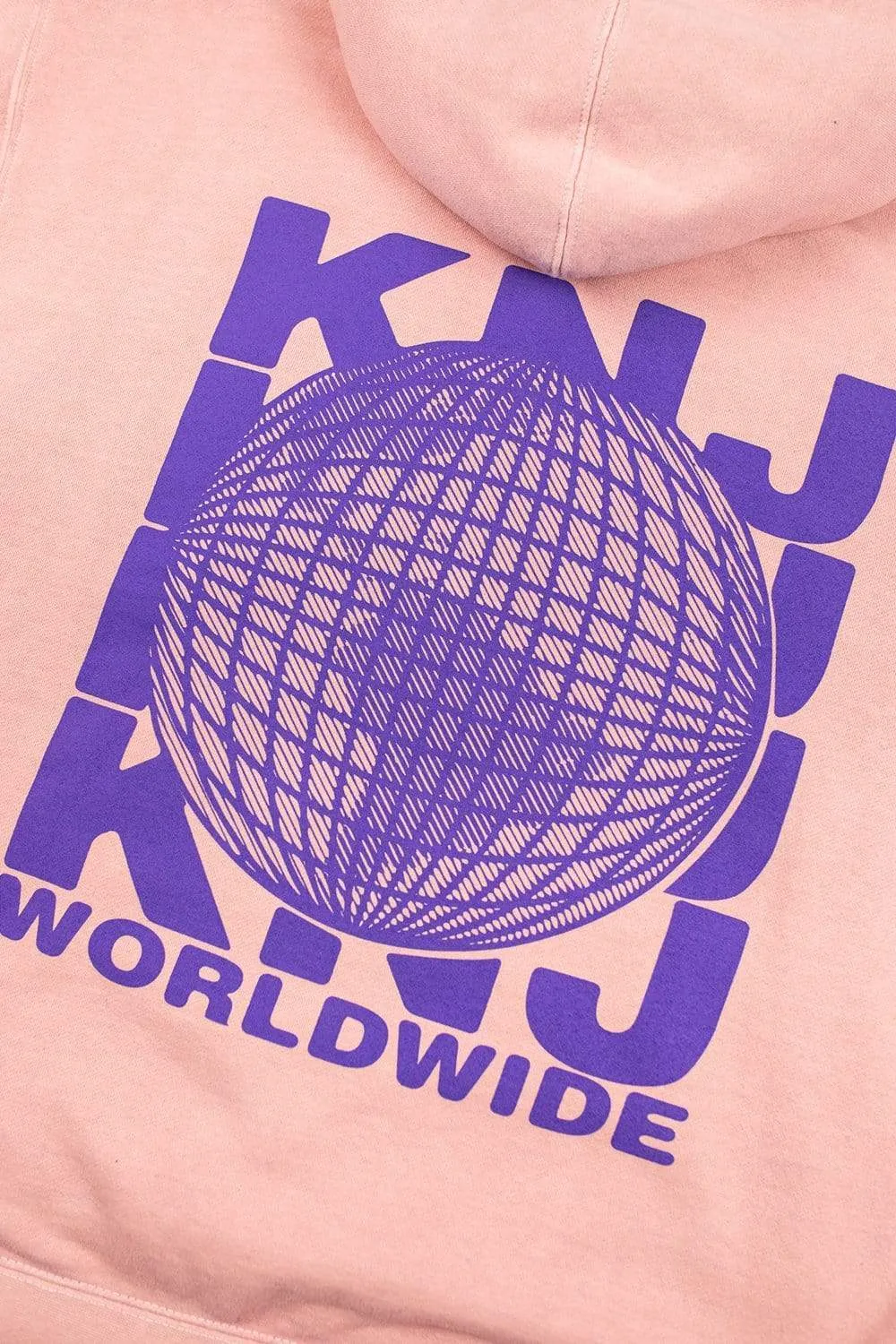 KNJ Worldwide Pink Hoodie