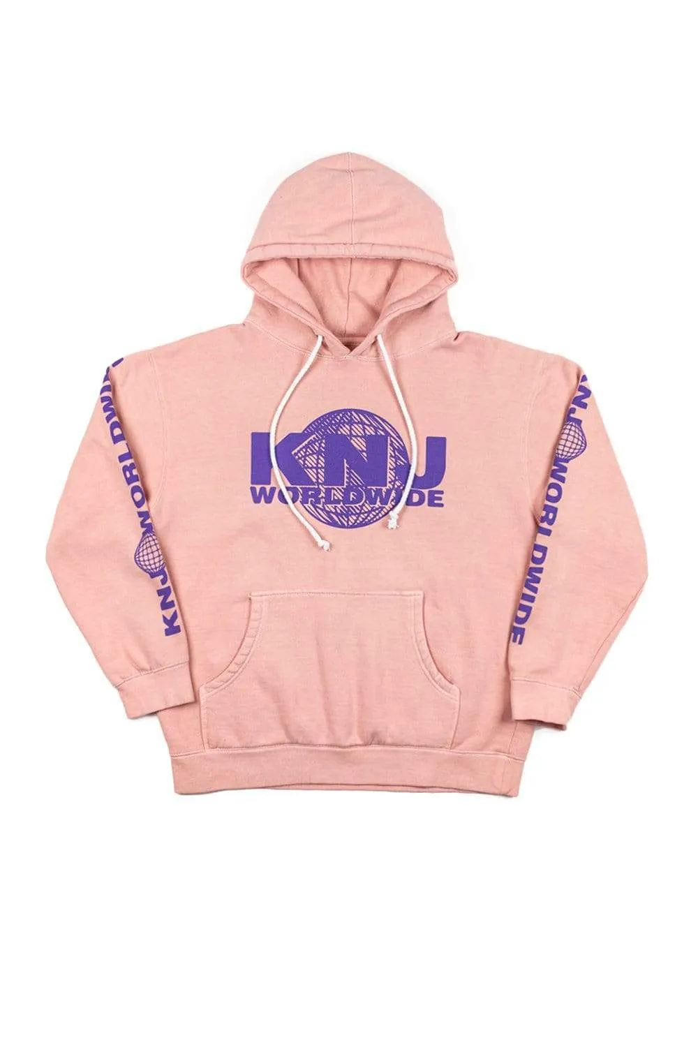 KNJ Worldwide Pink Hoodie