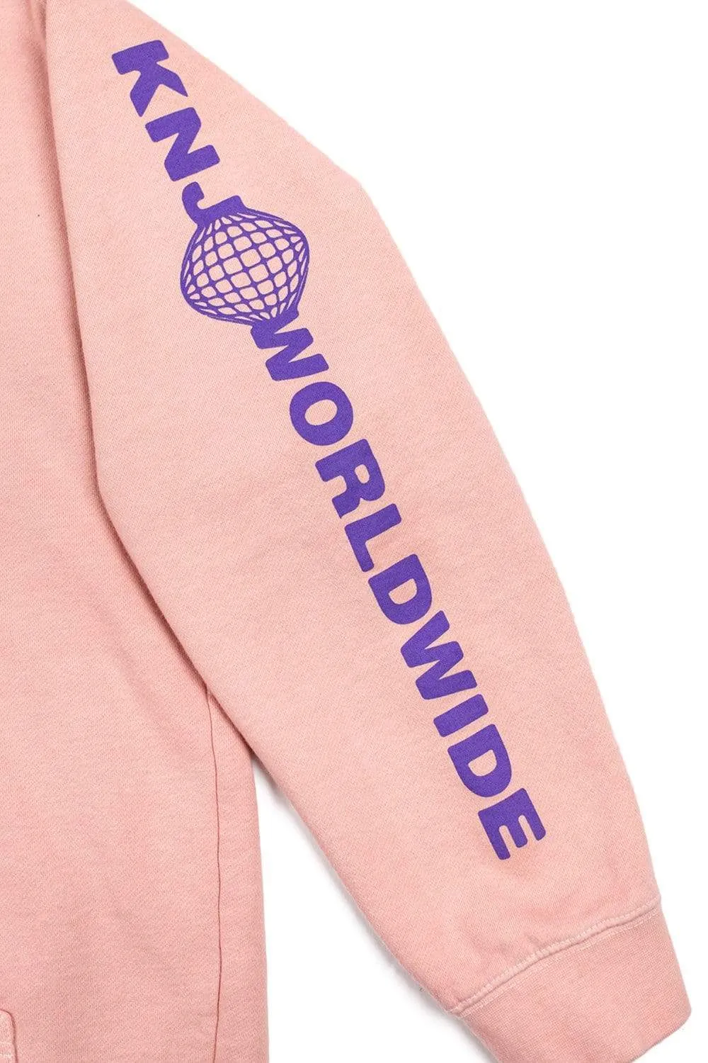 KNJ Worldwide Pink Hoodie