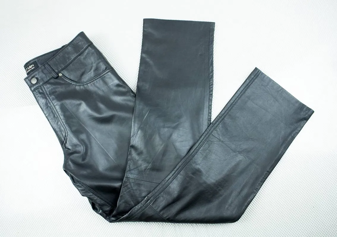 Leather Pants Black