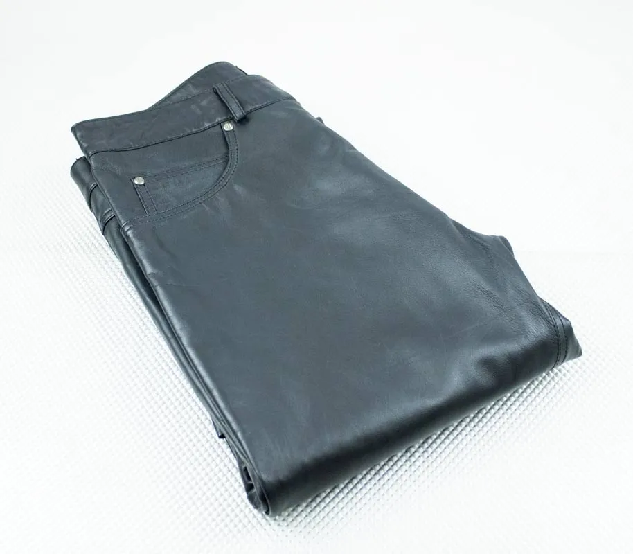 Leather Pants Black