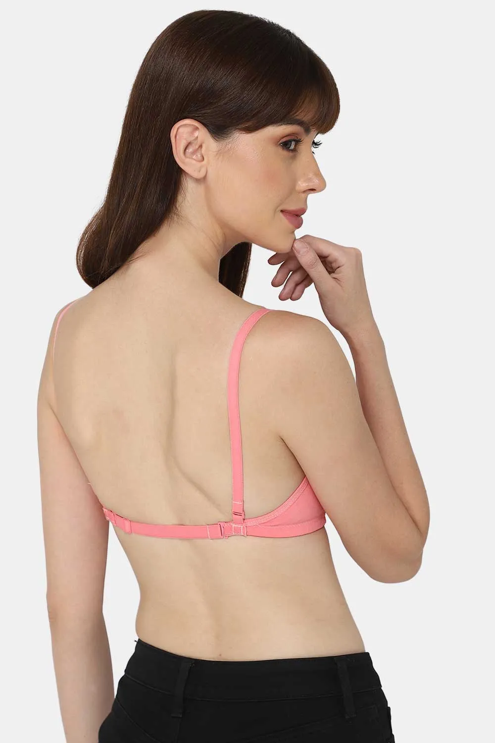 Medium Coverage Non-Wired Premium Cotton Wire-free Intimacy Padded Backless Bra - UC11