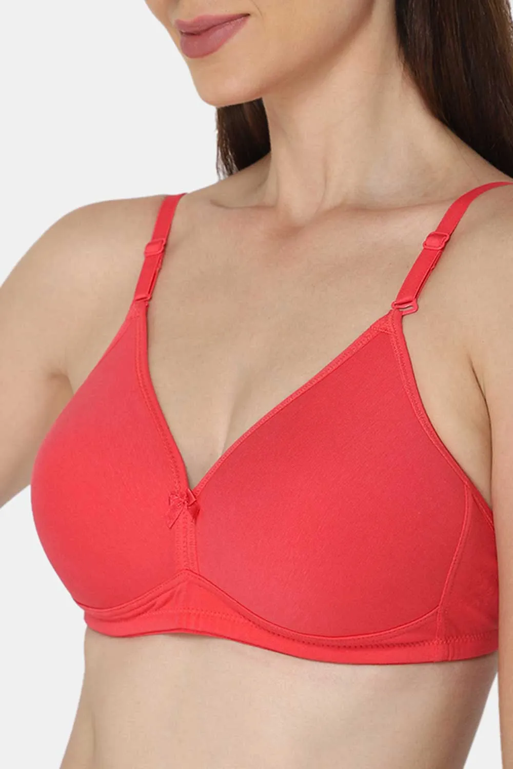 Medium Coverage Non-Wired Premium Cotton Wire-free Intimacy Padded Backless Bra - UC11