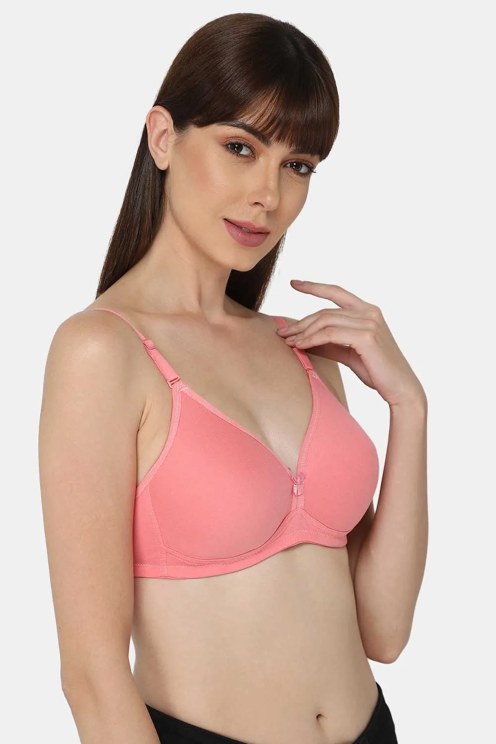 Medium Coverage Non-Wired Premium Cotton Wire-free Intimacy Padded Backless Bra - UC11