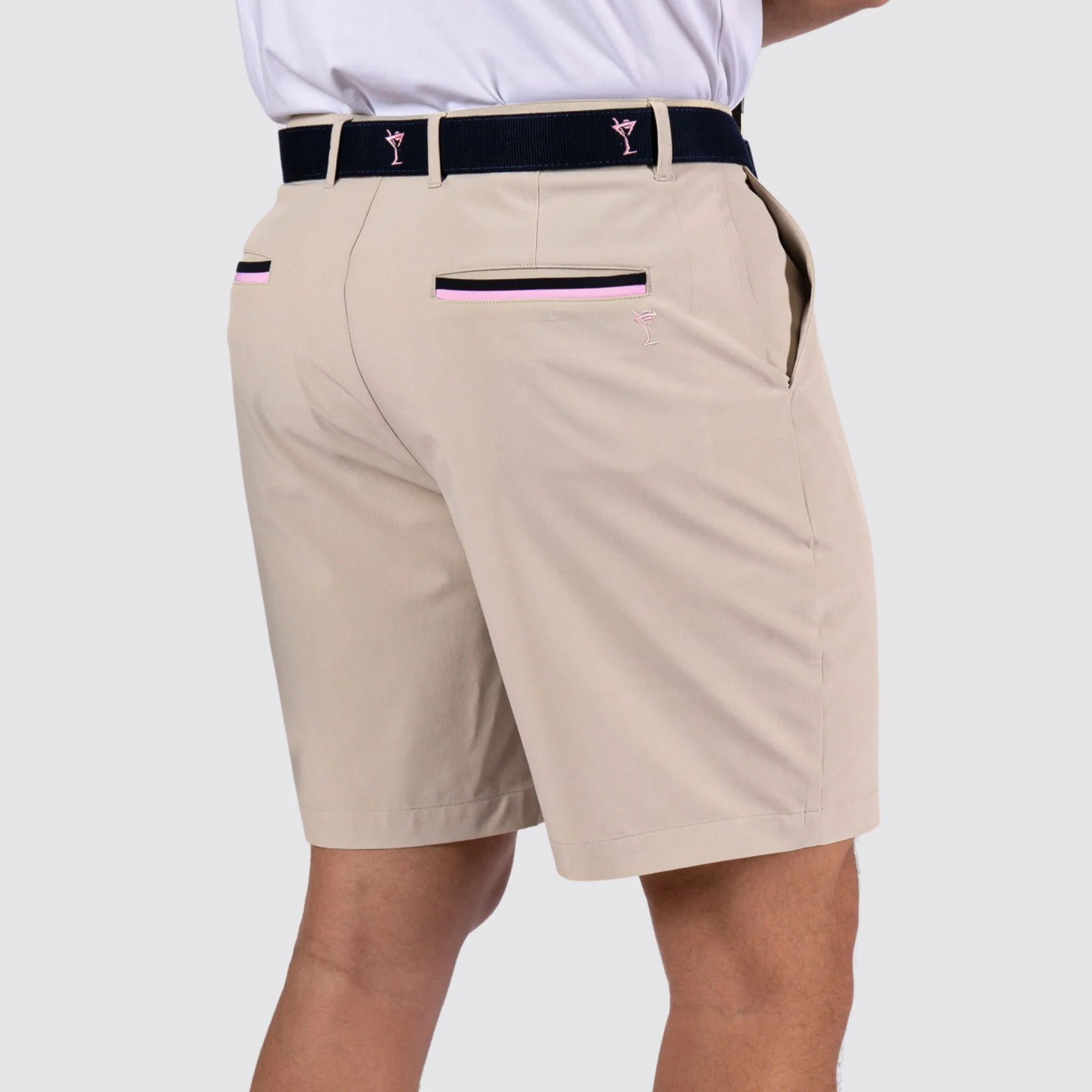 Men's Khaki Performance Short