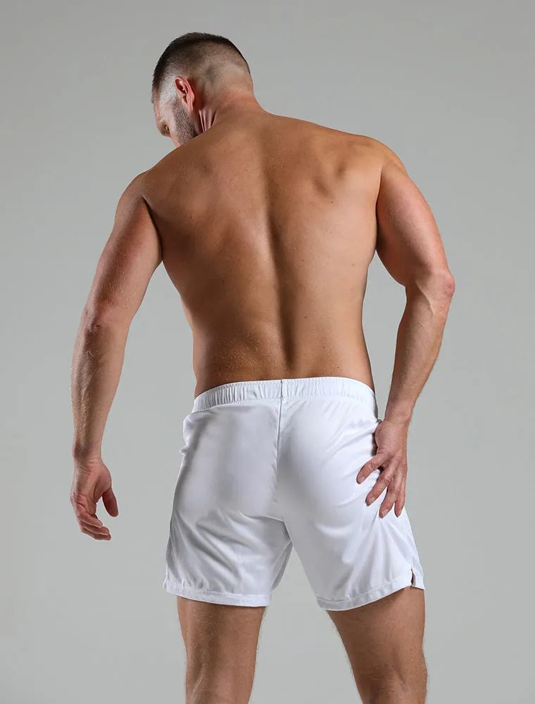 Mens Sports Shorts 2.0 - White