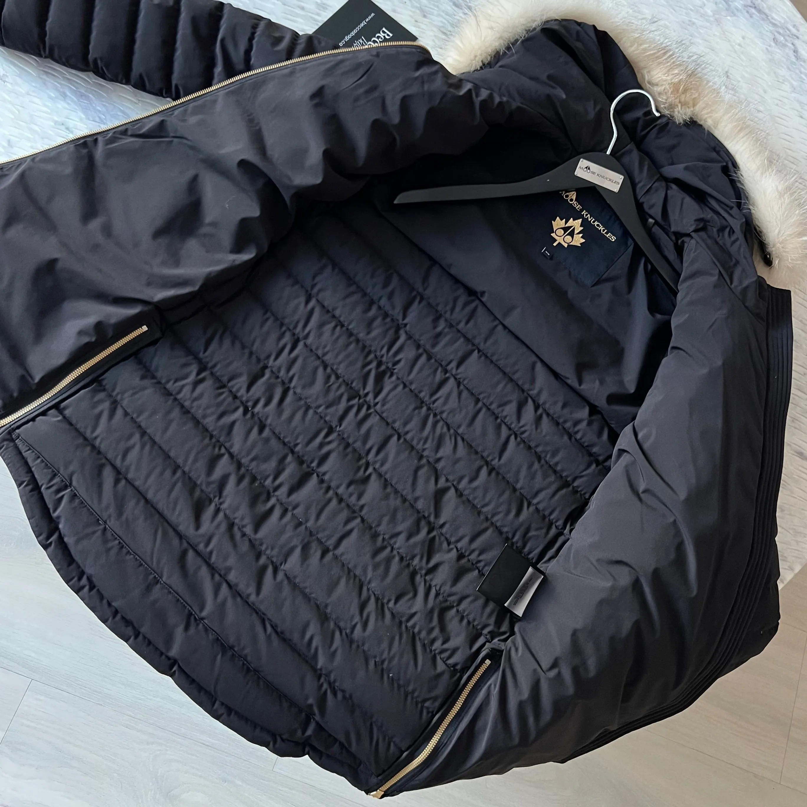 Moose Knuckles Padded Panel Jacket