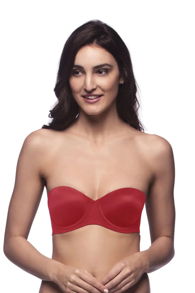 Multiway Padded Wired Bra - Festive Red