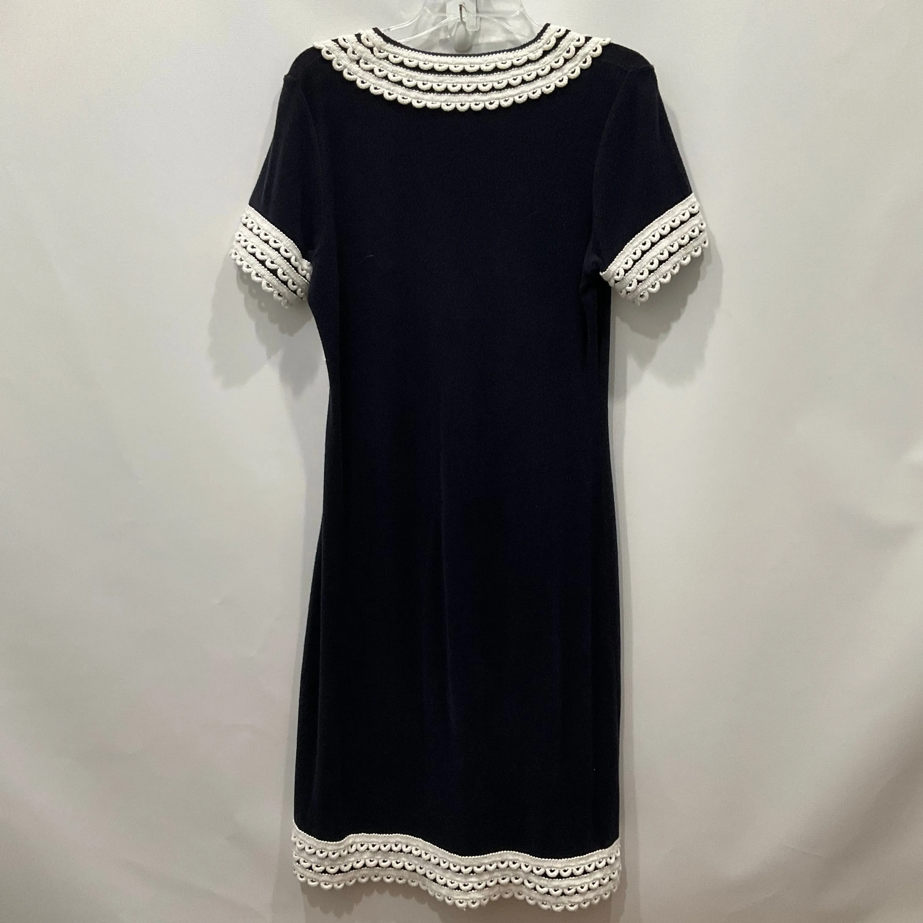 Navy Dress Casual Midi Tory Burch, Size M