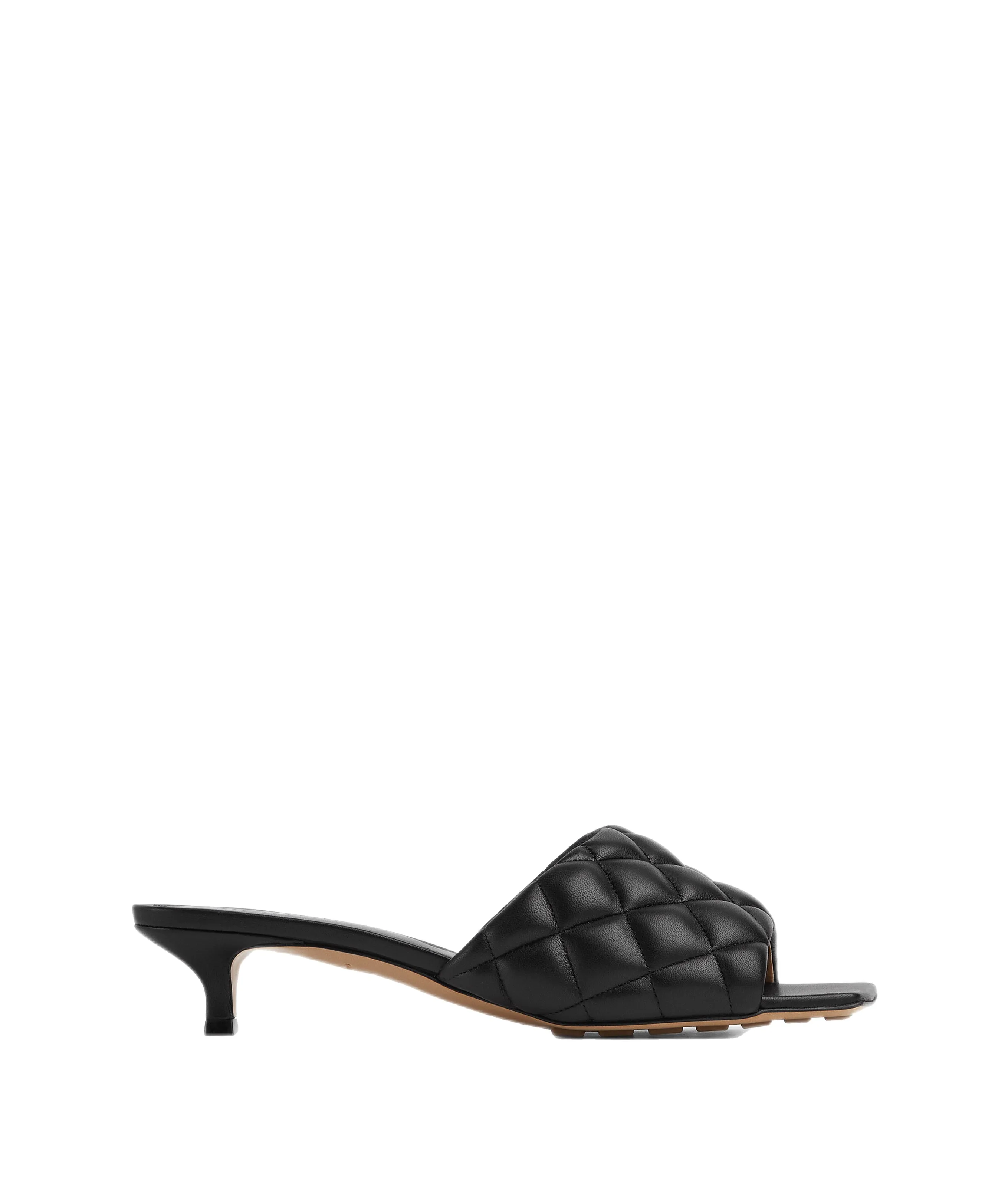 PADDED MULE - BLACK