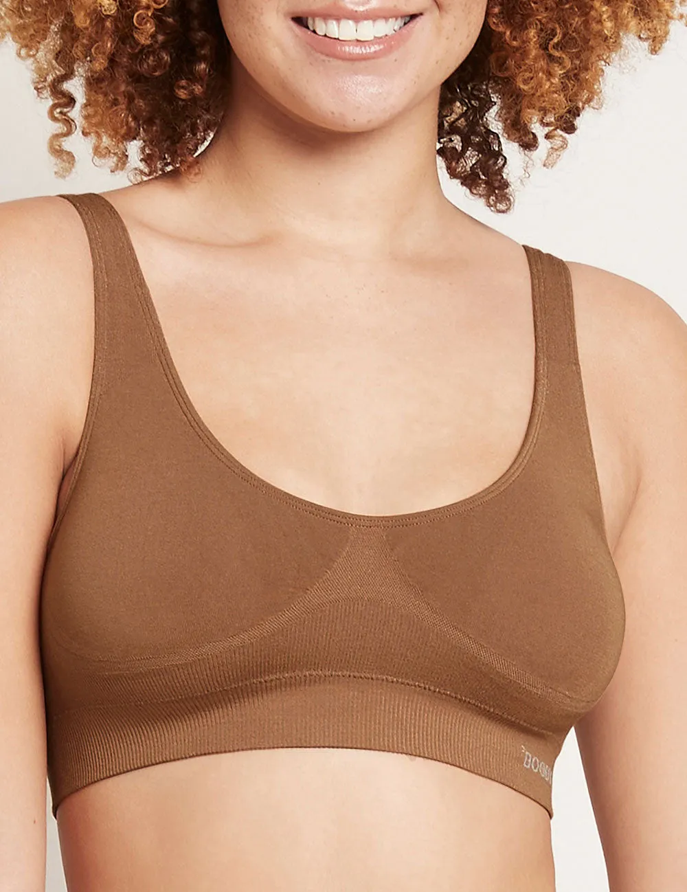 Padded Shaper Crop Bra - Nude 4