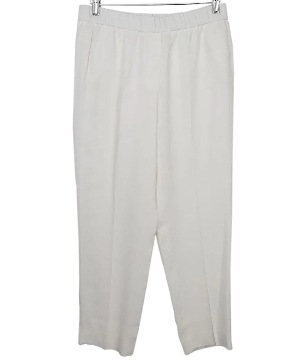 Peserico White Pants sz 8