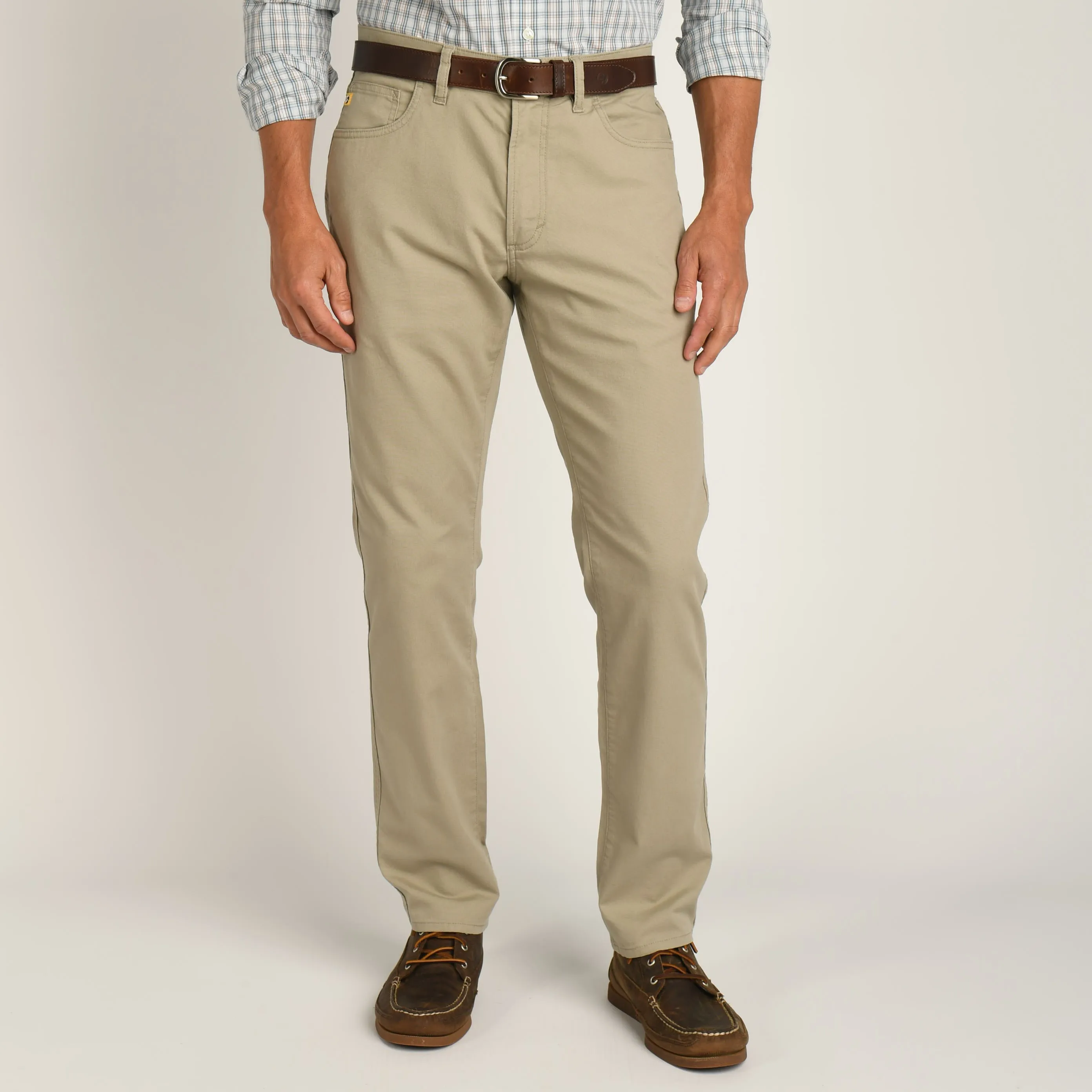 Pinpoint Canvas Five-Pocket - Khaki