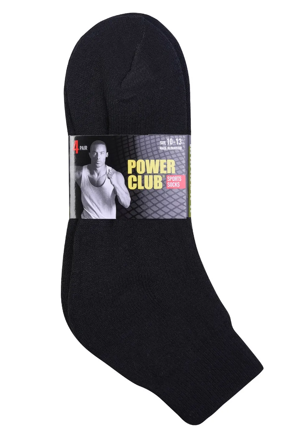 POWER CLUB QUARTER SPORTS SOCKS (PC284_B/P)