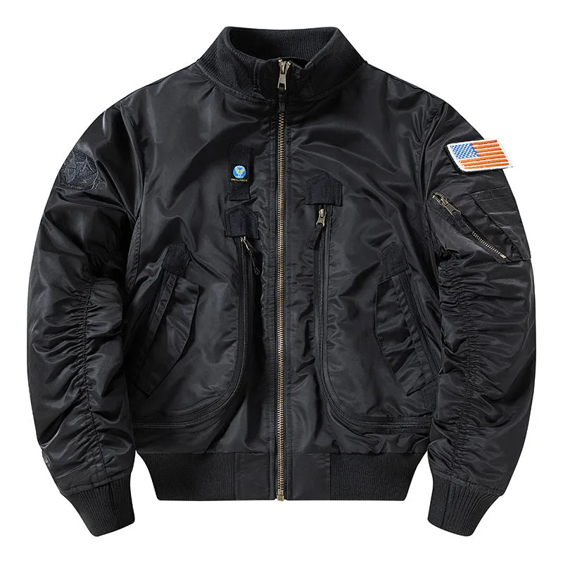 Retro MA1 Air Force Pilot Men's Thickened Jacket