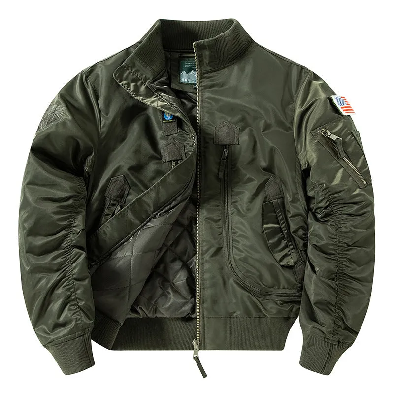 Retro MA1 Air Force Pilot Men's Thickened Jacket