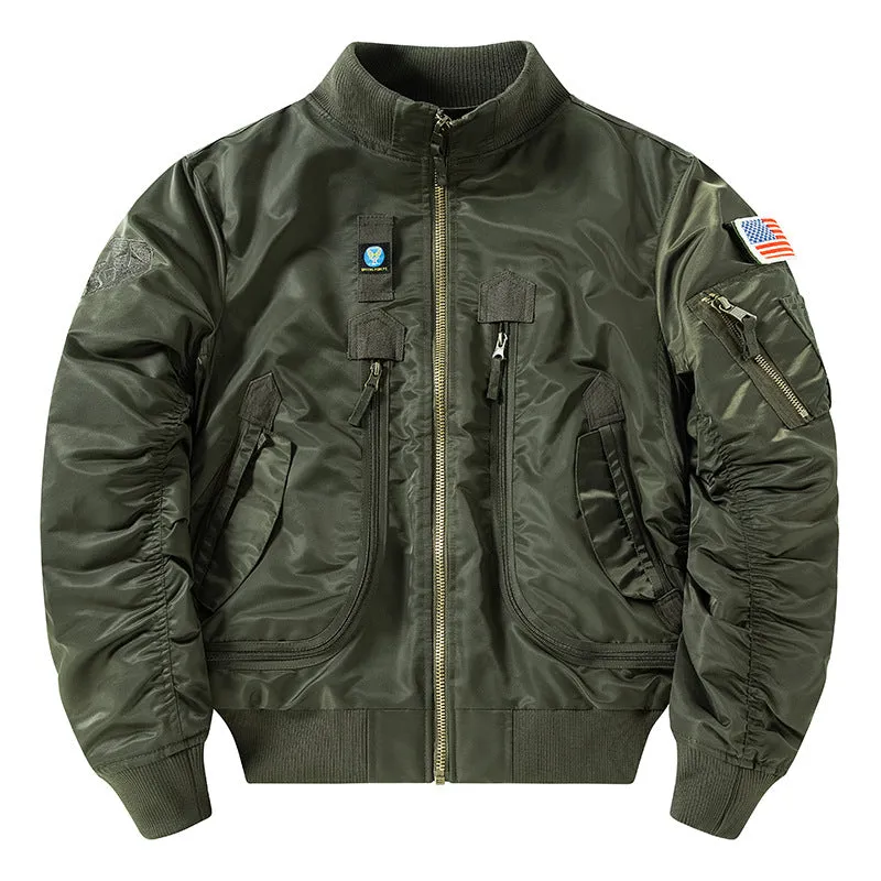 Retro MA1 Air Force Pilot Men's Thickened Jacket