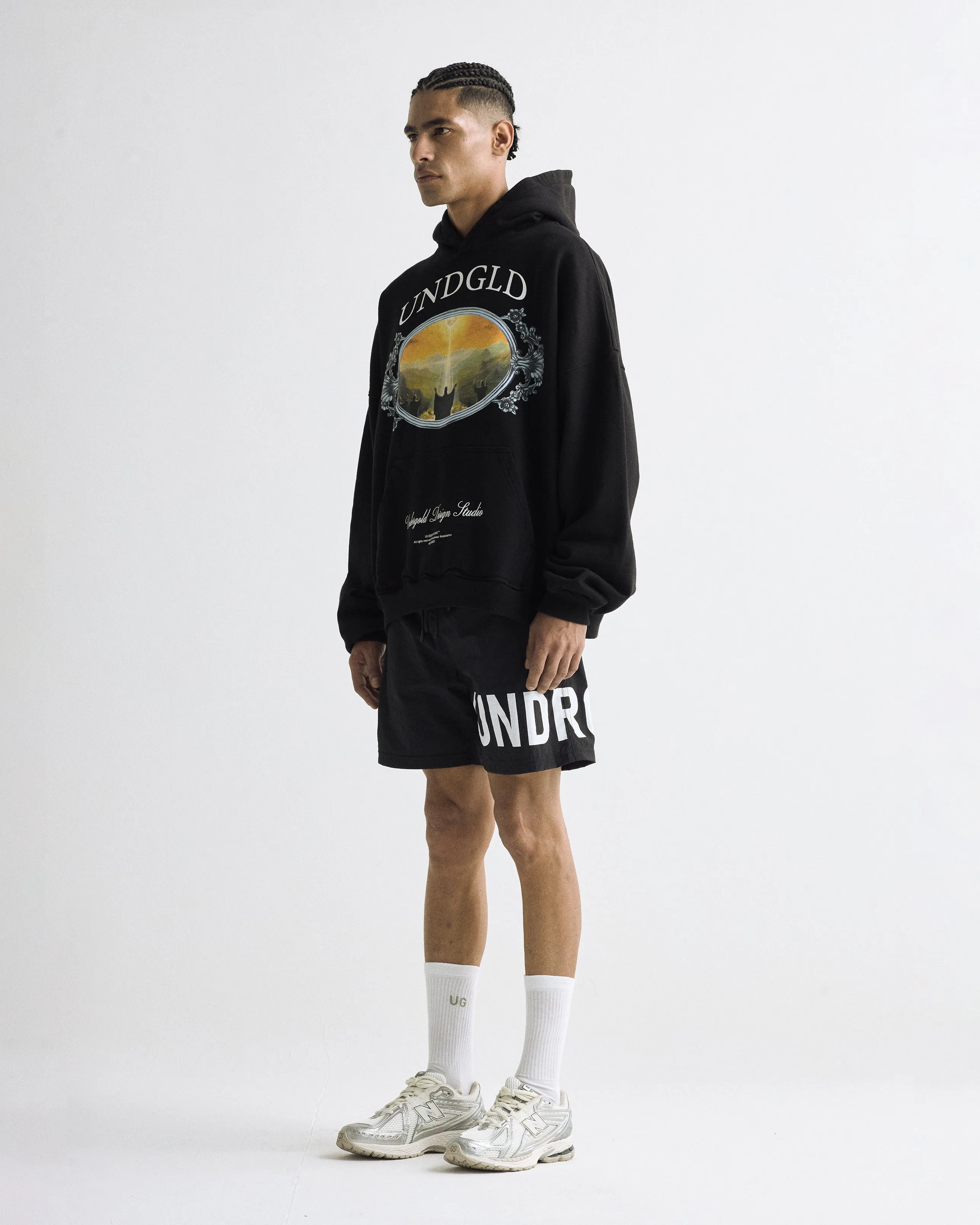 Rodeo Mirror Hoodie Black