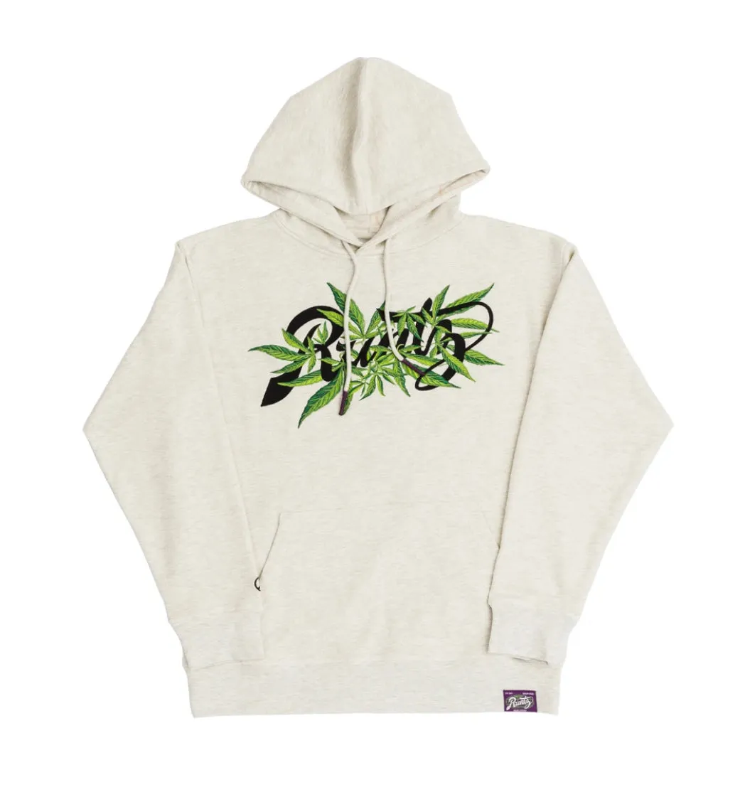 RUNTZ BOTANICAL HOODIE - GREY