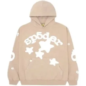 Sp5der - Beluga Hoodie - Sand