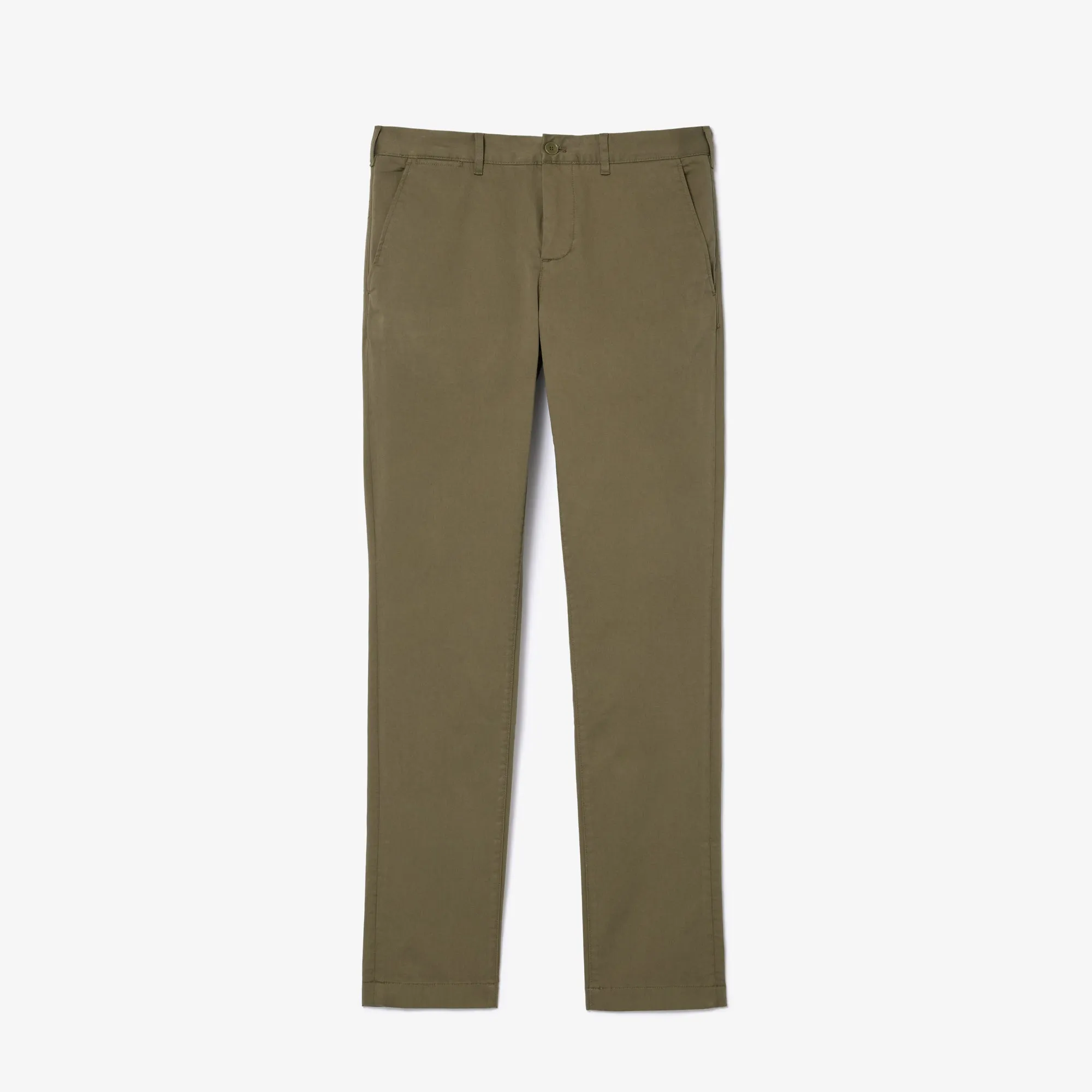 Stretch Cotton Slim Fit Chino Pants