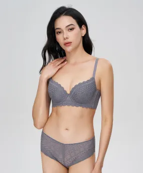 Sustainable Lace Lightly-Padded Demi