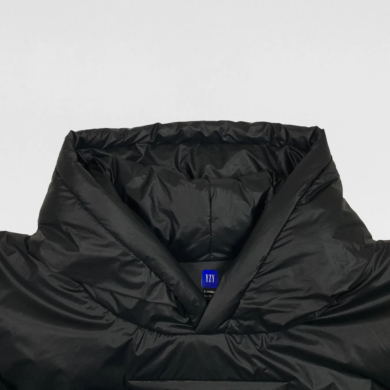 YGEBB 2022 Padded Hooded Anorak In Black