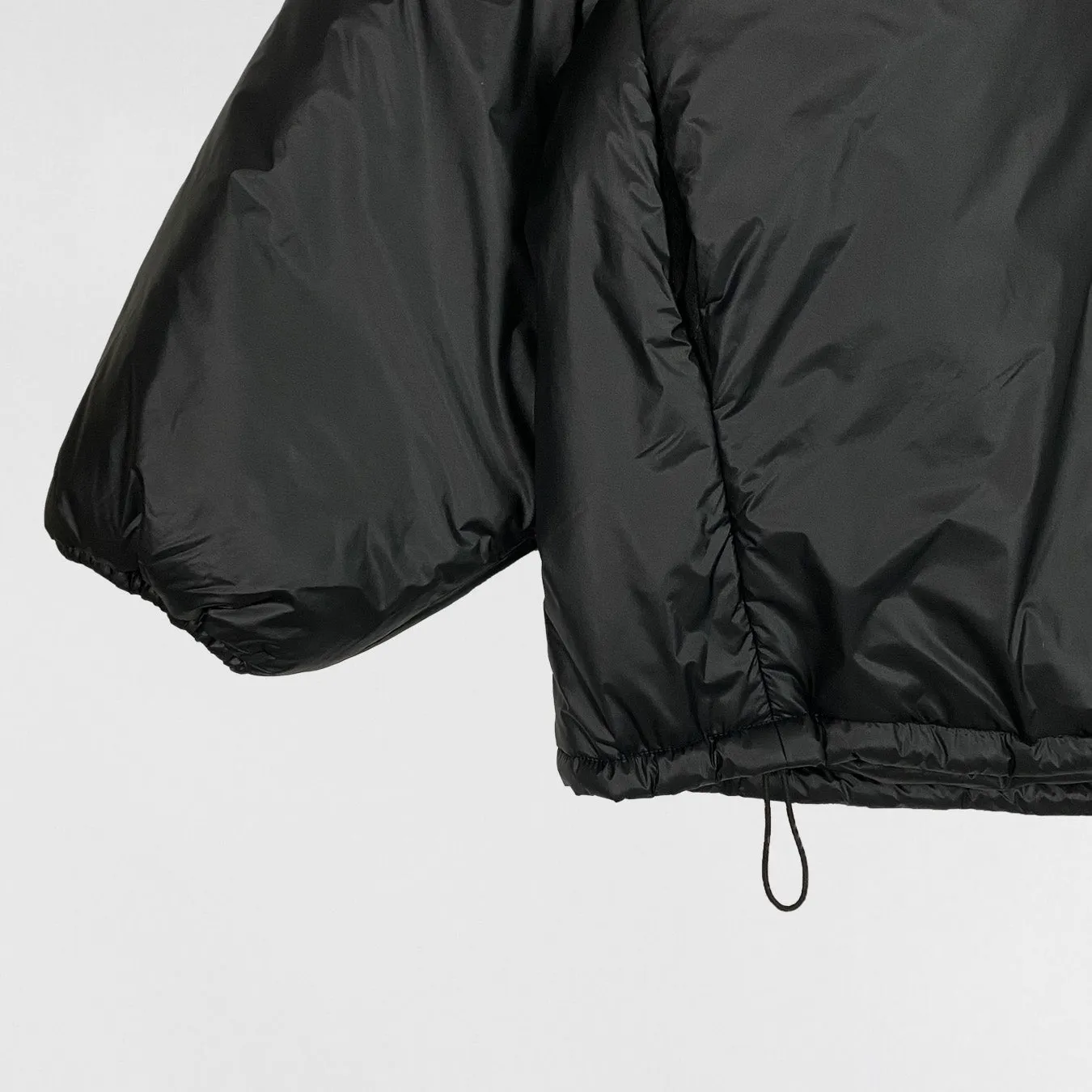 YGEBB 2022 Padded Hooded Anorak In Black